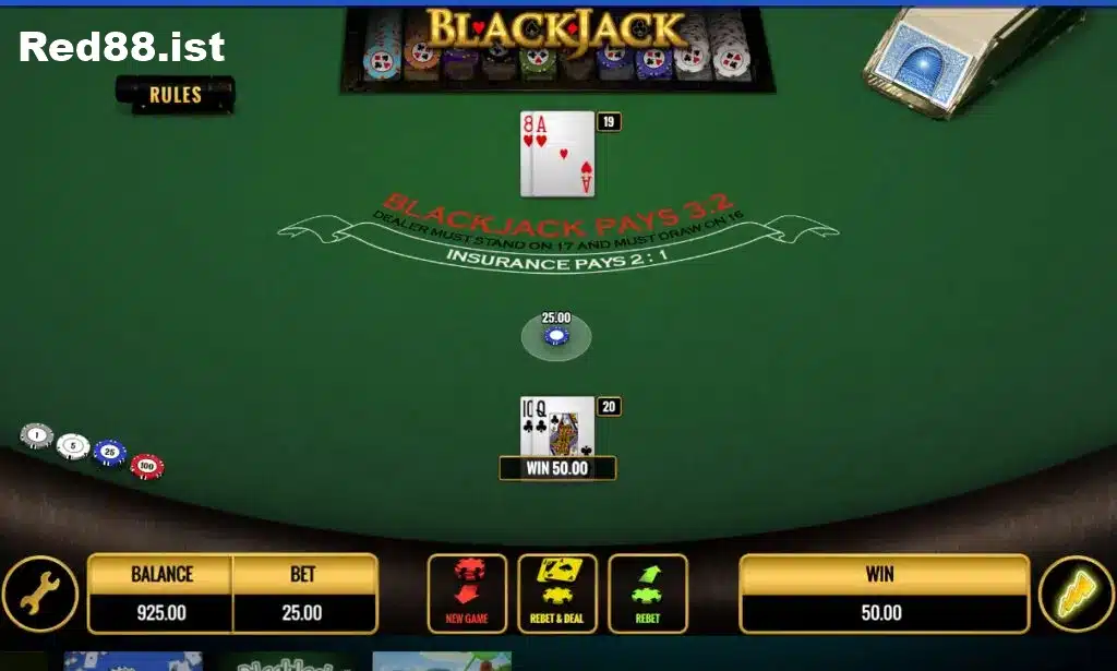 Lý do Blackjack được nhiều người chơi trên Red88